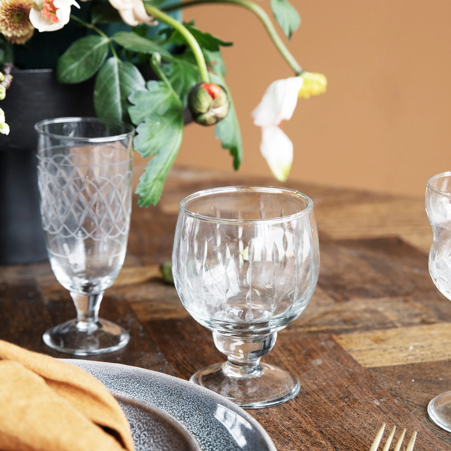 House Doctor Vintage Weißweinglas 4 House Doctor Vintage Weißweinglas – Bild 2