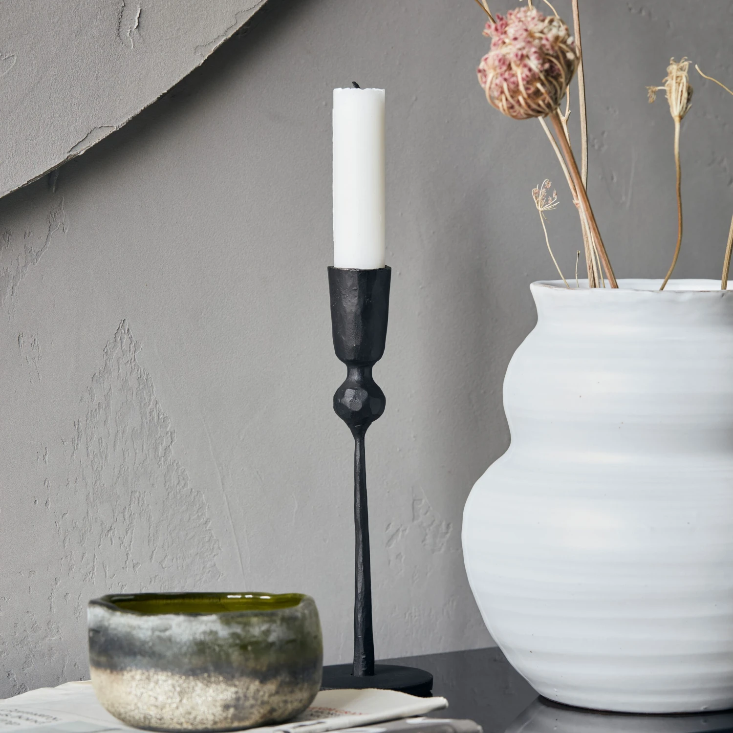 House Doctor Trivo Kerzenhalter 18cm 4 House Doctor Trivo Kerzenhalter 18cm – Bild 2