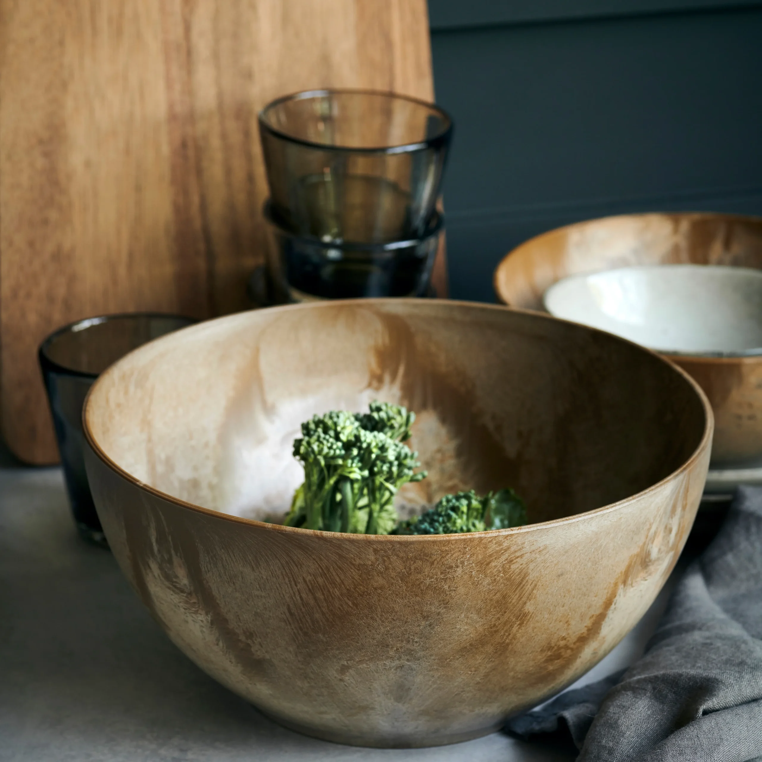 House Doctor Serveur Servierschale Ø24cm 4 House Doctor Serveur Servierschale Ø24cm – Bild 2