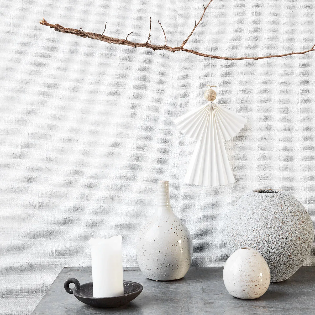 House Doctor Angel Weihnachtsanhänger Weiß 4 House Doctor Angel Weihnachtsanhänger Weiß – Bild 2