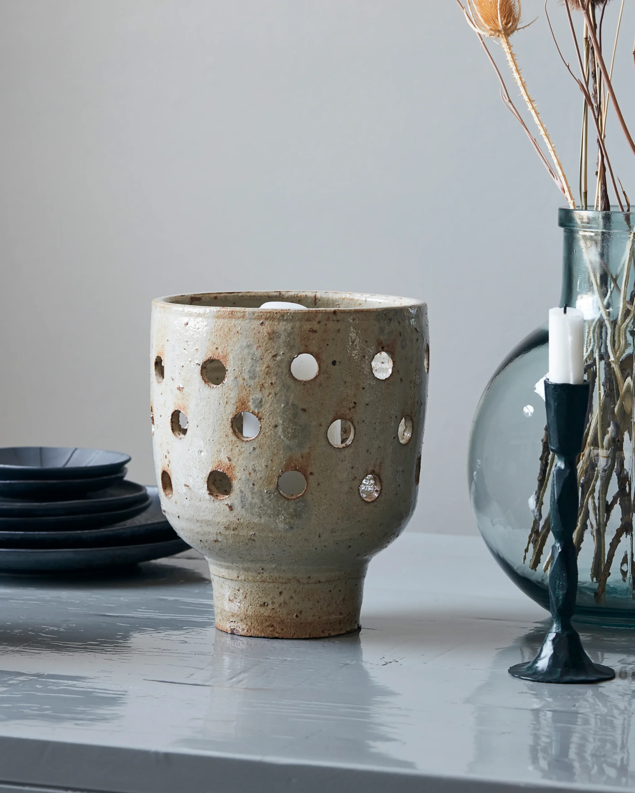 House Doctor Artist Teelichthalter Ø20cm 4 House Doctor Artist Teelichthalter Ø20cm – Bild 2