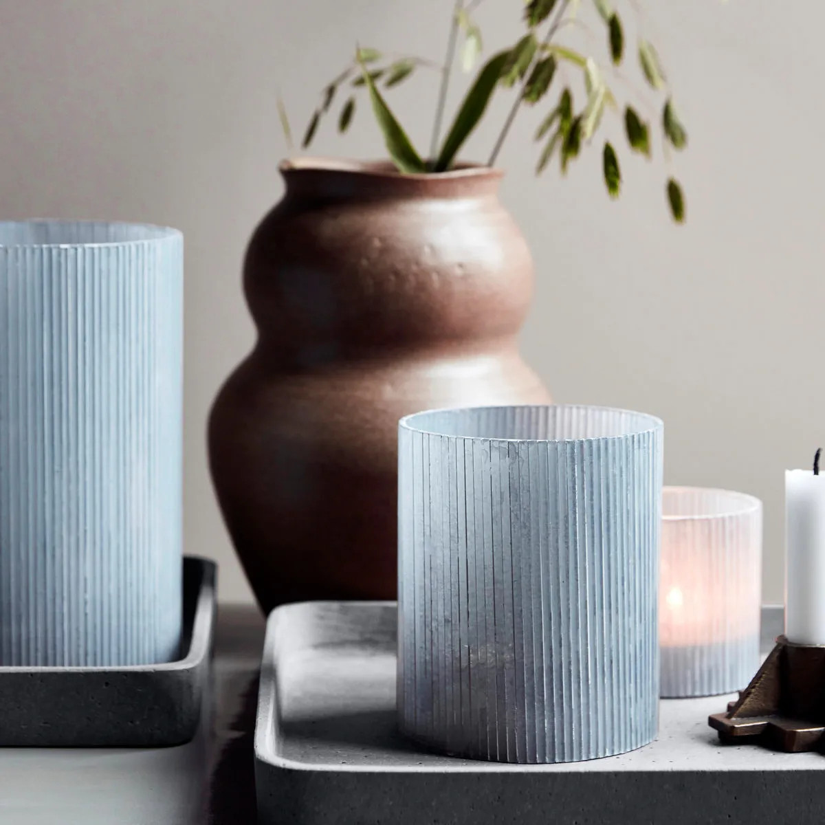 House Doctor Mirr Teelichthalter 12,5cm 4 House Doctor Mirr Teelichthalter 12,5cm – Bild 2