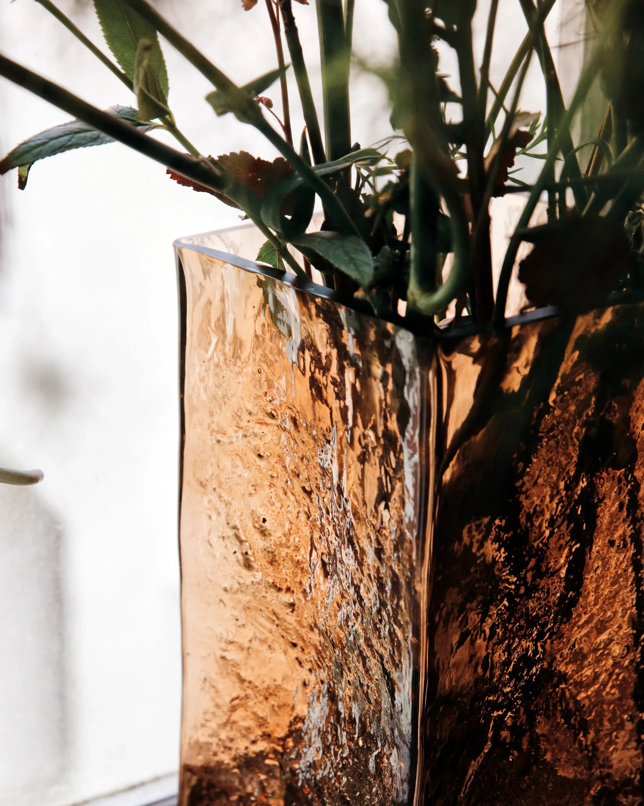 House Doctor Square Vase 16 X 30cm 4 House Doctor Square Vase 16 X 30cm – Bild 2