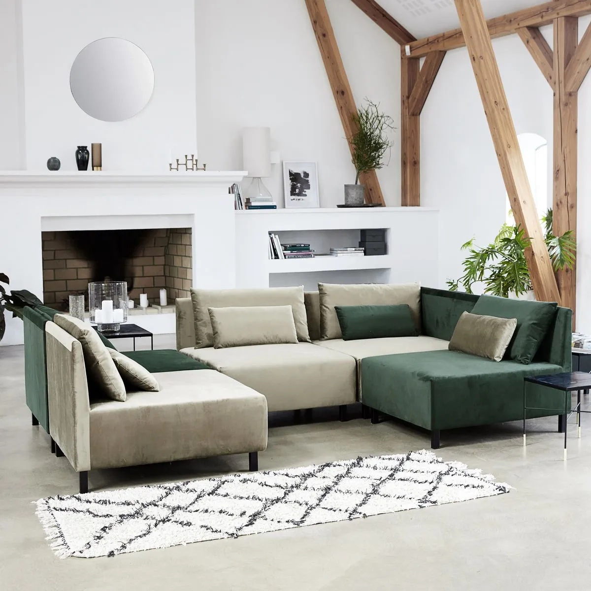 House Doctor Riba Baumwollteppich 4 House Doctor Riba Baumwollteppich – Bild 2